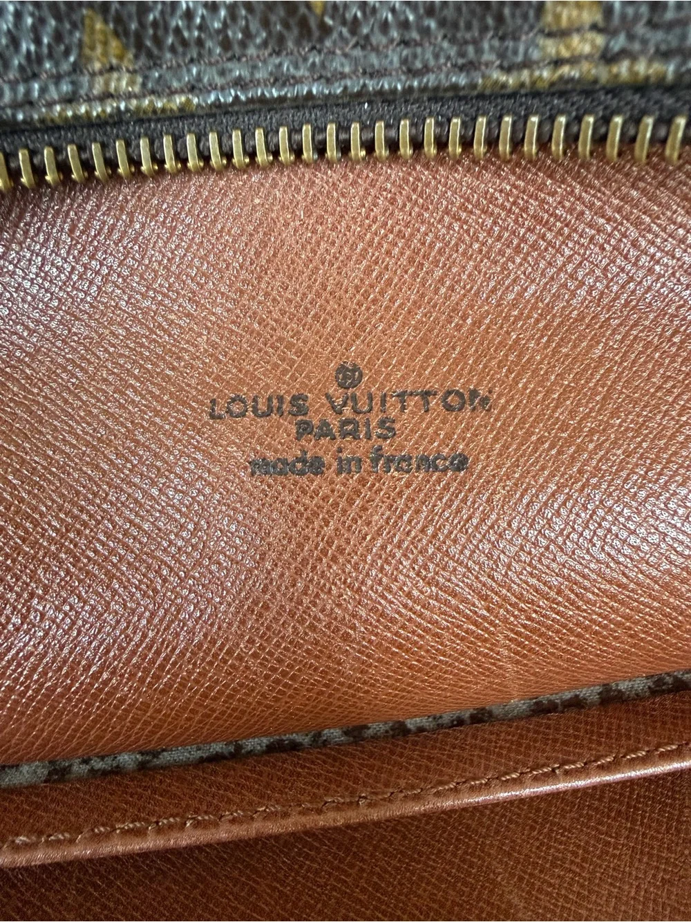 Vintage Louis Vuitton Danube GM Monogram Crossbody Messenger Bag